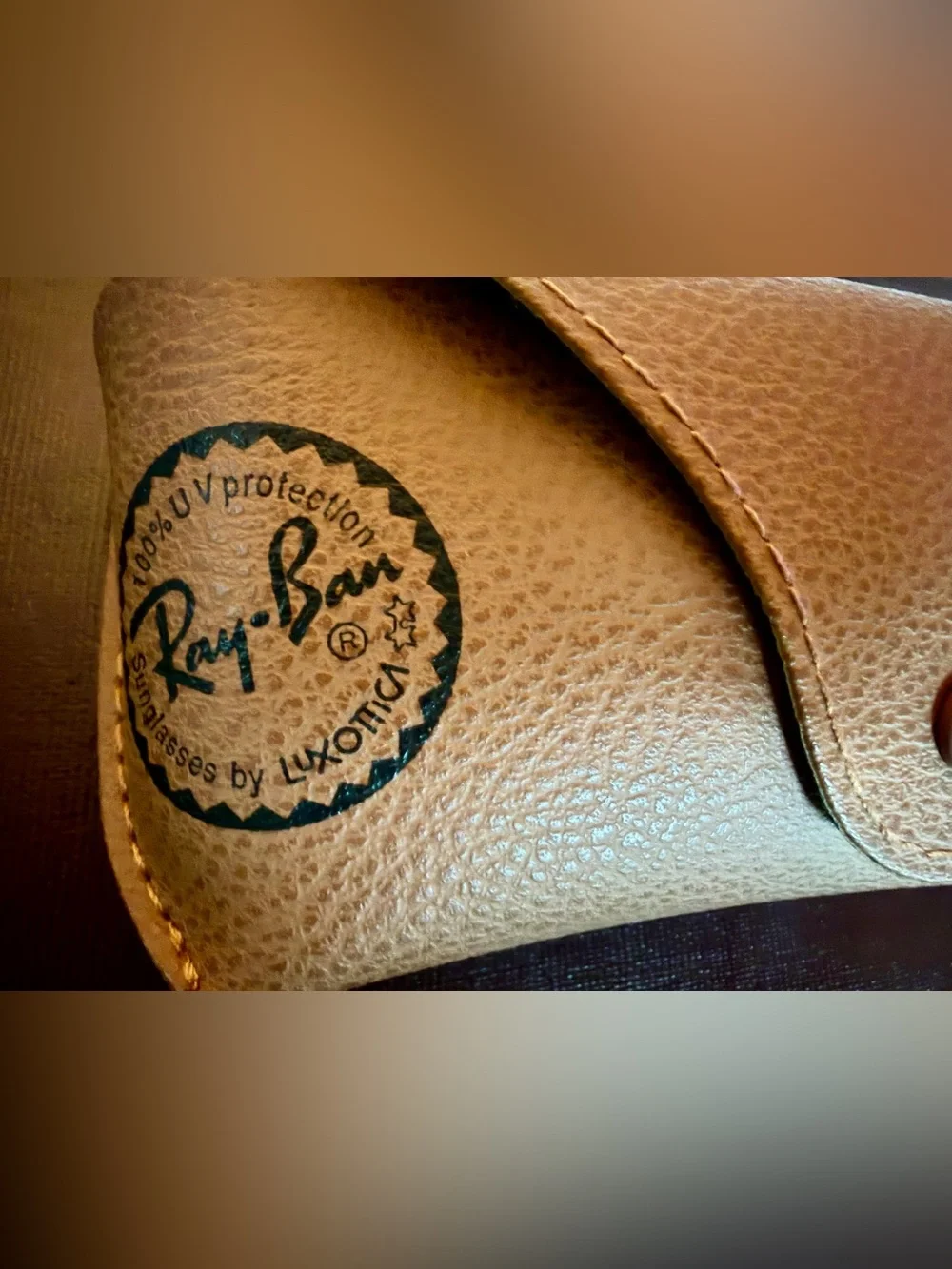 Ray-Ban Tortoiseshell Round Sunglasses with Brown Lenses